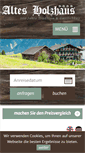 Mobile Screenshot of altesholzhaus.com